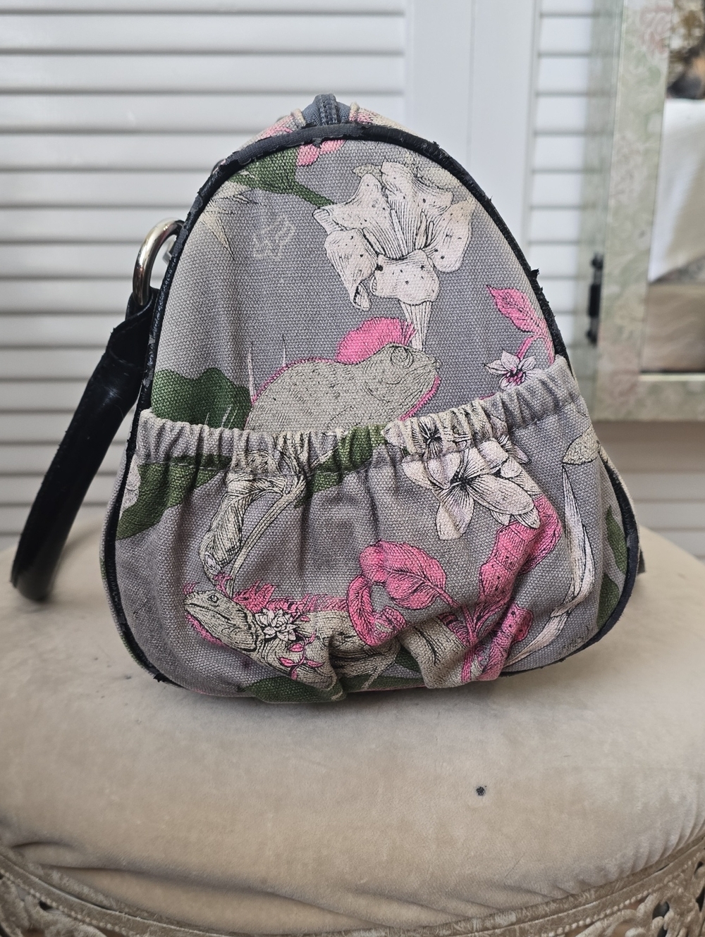 Fox Racing Y2k Canvas Boston Style Handbag - Picture 4 of 16
